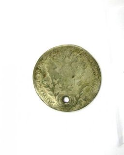 Austria 10 Kreuzer Francis II Emperor 1815 Silver Coin
