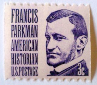Cent Francis Parkman American Historian USPS Postage Stamp Pin