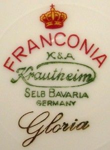 Franconia Krautheim China Gloria pttrn Serving Platter
