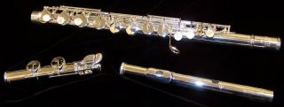 New Jupiter Dimedici 1317ES Solid Silver Alto Flute