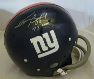Frank Gifford Autographed Signed New York Giants Full Size TK Helmet w
