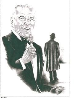  Frank Sinatra Black and White Lithograph