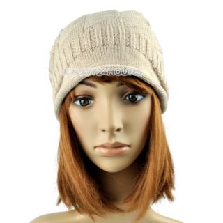New Hot Fashion Unisex Wool Winter Crochet Knit Beanie Skullcap Hat