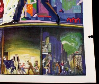 Fritz Lang Metropolis 1926 Exhibitor Book Poster Paramount Mantrap