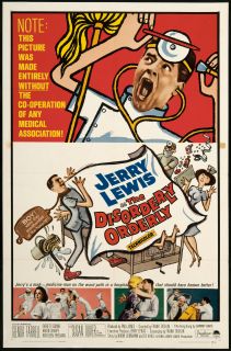 Disorderly Orderly 1965 Original U.S. One Sheet Movie Poster