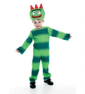 Yo Gabba Gabba Brobee Toddler Costume 2T Brand New