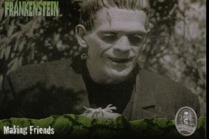 Frankenstein The Original Horror Movie Complete Trading Card Set Boris