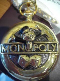 Franklin Mint Monopoly Pocket Watch Display Stand