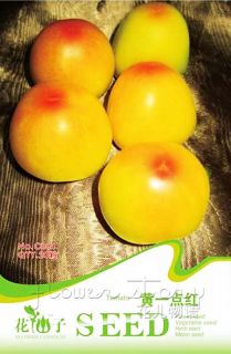 Pack 20 Fruit Seeds Yellow with Little Red Tomato Vegetable Home