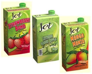 Jet Tea Fruit Smoothie Drink Mix 1 2 or 3 64 FL oz Cartons