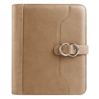 FranklinCovey Classic Veronica Leather Snap Binder 1 25 Latte
