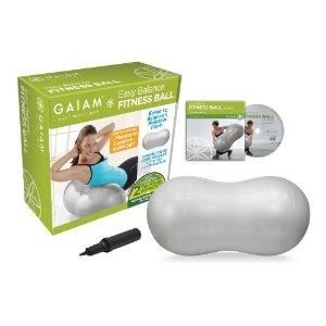 Gaiam Easy Balance Fitness Ball Kit New Ships Worldwide