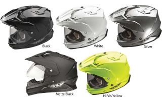 Fly Racing Trekker Motorcycle Helmet Dual Sport Enduro Urban Hi Vis