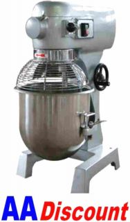 NEW BOXER 20 QT FOOD MIXER 57620 BY VOLLRATH W/ MEAT GRINDER