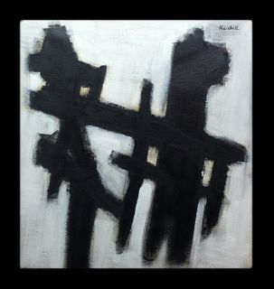 Franz Kline Painting Abstract Expressionist