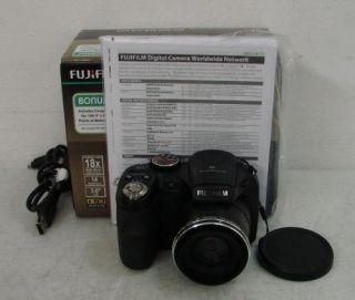 Fujifilm FinePix S2940 14 0 MP Digital Camera Black Mint