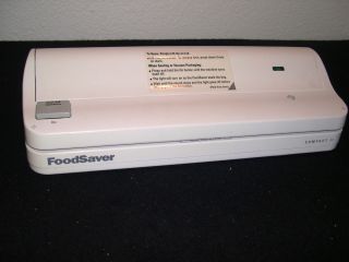 FoodSaver Compact II Vacuum Sealer, Has Altitude Adjustment