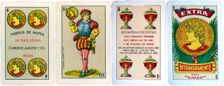 Vintage Jacques Clemente Latin Card Deck Mint Factory SEALED Original
