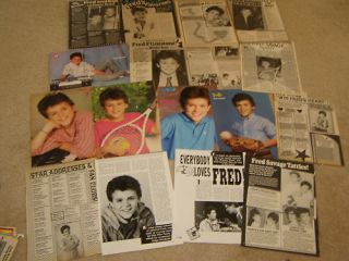 Fred Savage Teen Magazine Pinup clippings Teen Beat Bop
