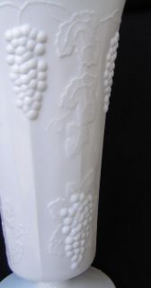 Indiana L Glass Harvest Grape Milk Glass Large Tumbler 6 inches Tall