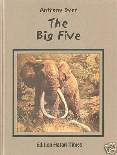 Dyer Anthony African Big Game Hunting Book Big Five New