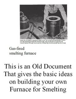  Build Your Own Smelting Furnace