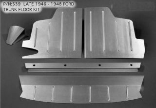 Ford Trunk Floor Kit 46 47 48 1946 1947 1948