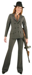  Sexy Gangster Girl Costume Jacket Pants 01752