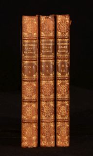 1841 3VOL Masterman Ready Frederick Marryat Wreck of The Pacific First