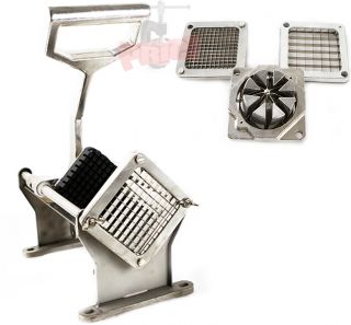 Potato French Fry Fruit Vegetable Cutter Slicer Commercial Quality w 4