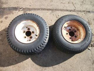 Toro Groundmaster 52 Front Rims and Tires 20x8 00 10