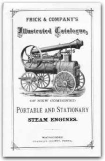 Frick Steam Engine Thresher Catalog Collection on DVD