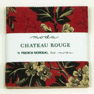 Chateau Rouge French General Moda Charm Pack Quilt Fabric 42 squares 5