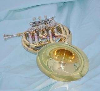 model french horn mini horn accessories free hard case easy to carry