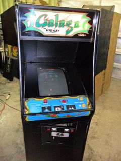 Galaga Arcade Video Machine Upright Version Newly Rebuilt
