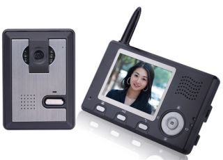 NEW WIRELESS VIDEO DOOR PHONE INTERCOM SYSTEM LM162 WITH 3.5 DYSPLAY