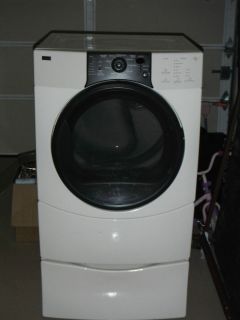 Kenmore Elite HE3 Front Load Gas Dryer with Stand