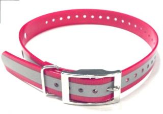 Red Reflective Dayglo Replacement Collar for The Garmin Astro DC 40