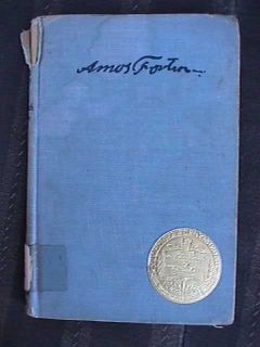 AMOS FORTUNE FREE MAN ELIZABETH YATES 1ST EDITION 1950 JOHN NEWBERY