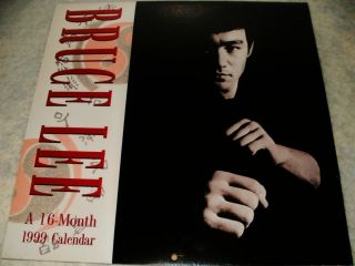  Bruce Lee 16 Month 1999 Calendar