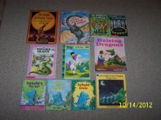 Lot 11 Childrens Dragon Books Dav Pilkey My Fathers Dragon Jane