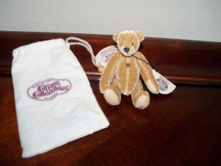 Ganz Cottage Collectibles Miniatures Teddy Bear Joey MWT Mary Holstad
