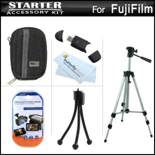  Accessories Kit for Fuji Fujifilm FinePix F750EXR Digital Camera