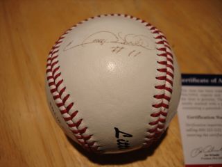 Gary Sheffield Signed Autographed Baseball PSA DNA S63594