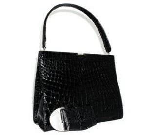 Luxe Vintage Alligator Purse Crocodile Handbag Reptile Bag Wallet