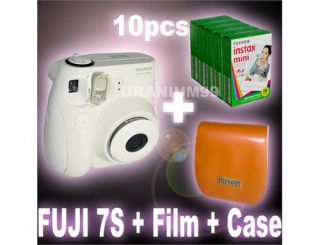  film camera case fujifilm instax mini 7s white 100 films instax camera