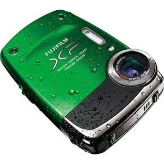 Fujifilm FinePix XP20 14 2 MP Digital Camera Green Waterproof FREE 2GB