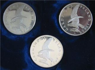 Gardiners Island 3 Coins 1965 Proof Set Pattern Trial