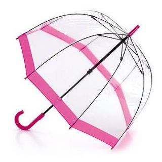 Fulton Birdcage 2 Dome Shaped Ladies Walking Legnth Umbrella Lilly