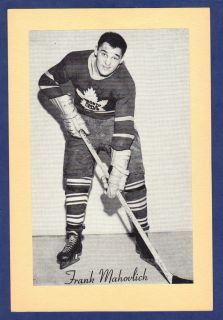 1945 64 BeeHive Group2 Frank Mahovlich Toronto Maple Leafs PhotoMT